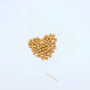 Our Tiny Chews. They’re little, they’re tasty. Your furry friend will thank you.